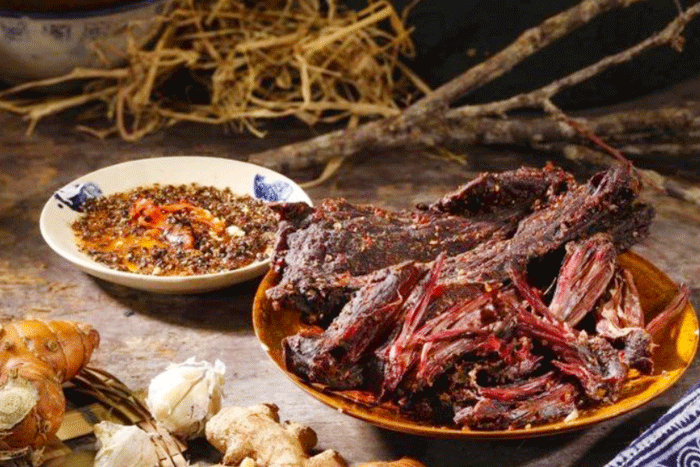 Buffalo meat upstairs kitchen 